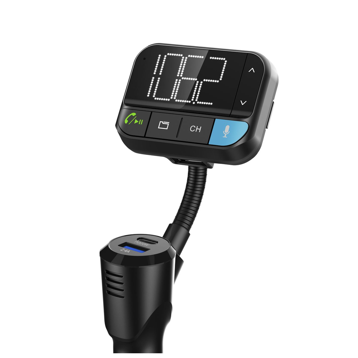 Digitech FM Transmitter with Bluetooth & USB-C Socket