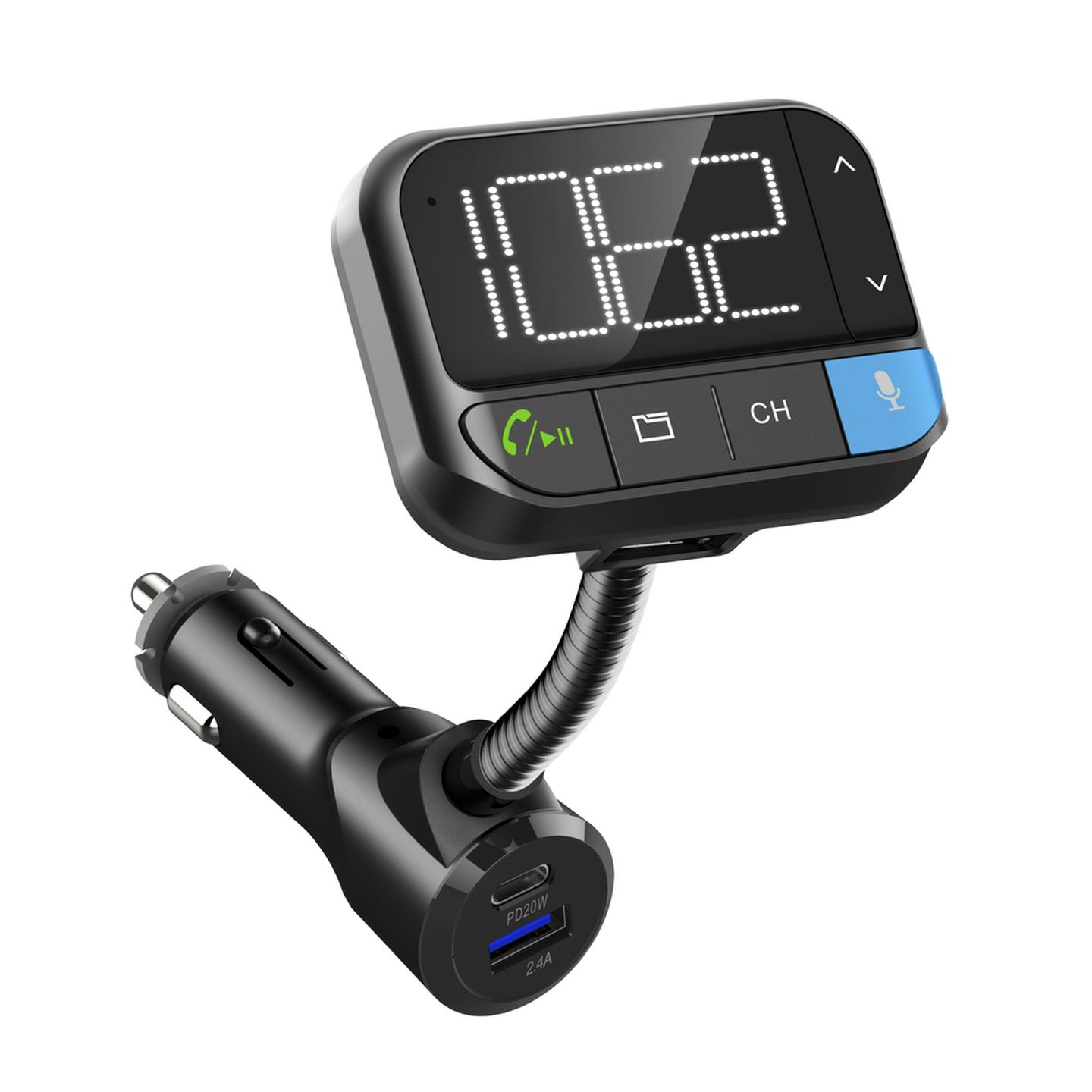 Digitech FM Transmitter with Bluetooth & USB-C Socket