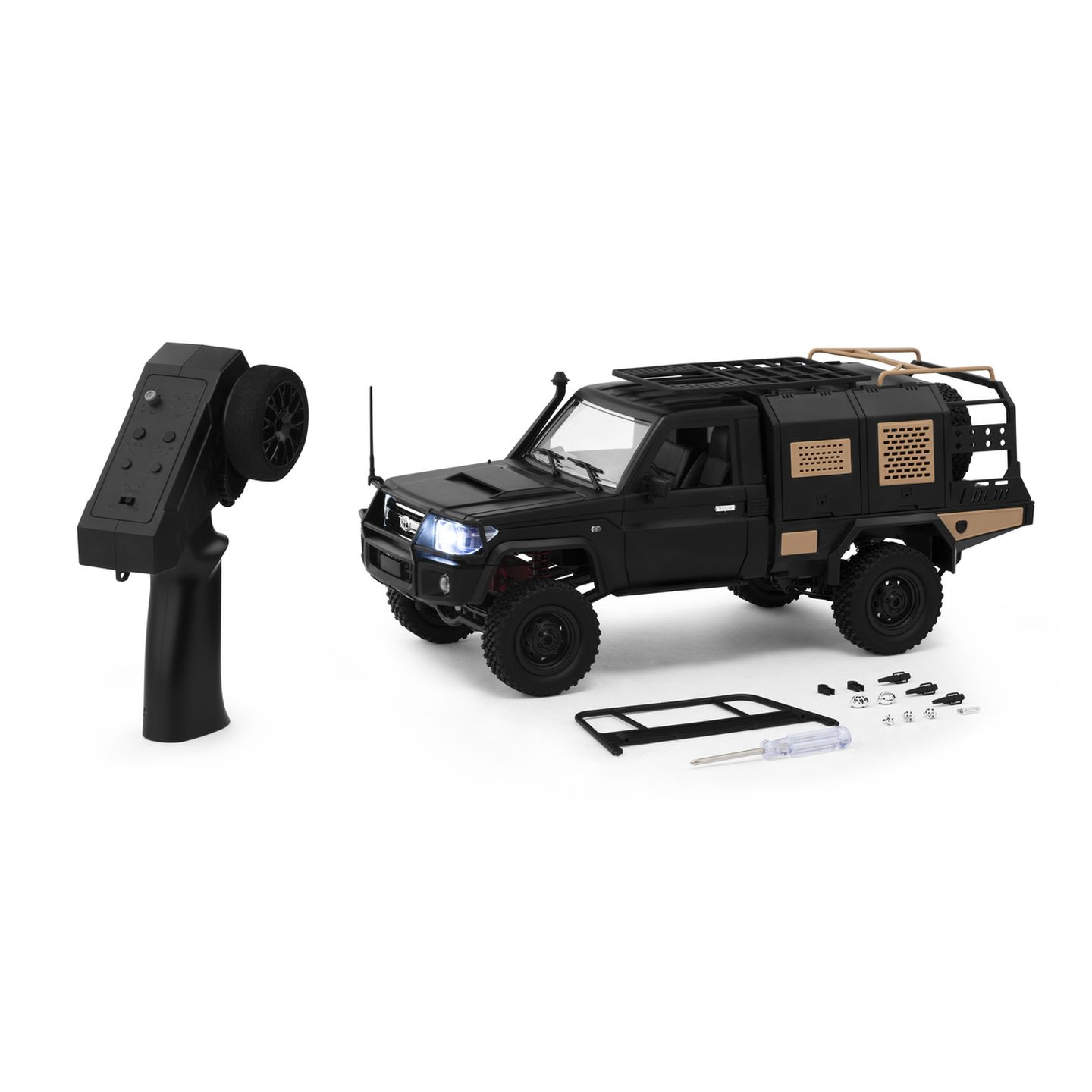 1:12 Scale Toyota RC 4WD Land Cruiser Touring Truck