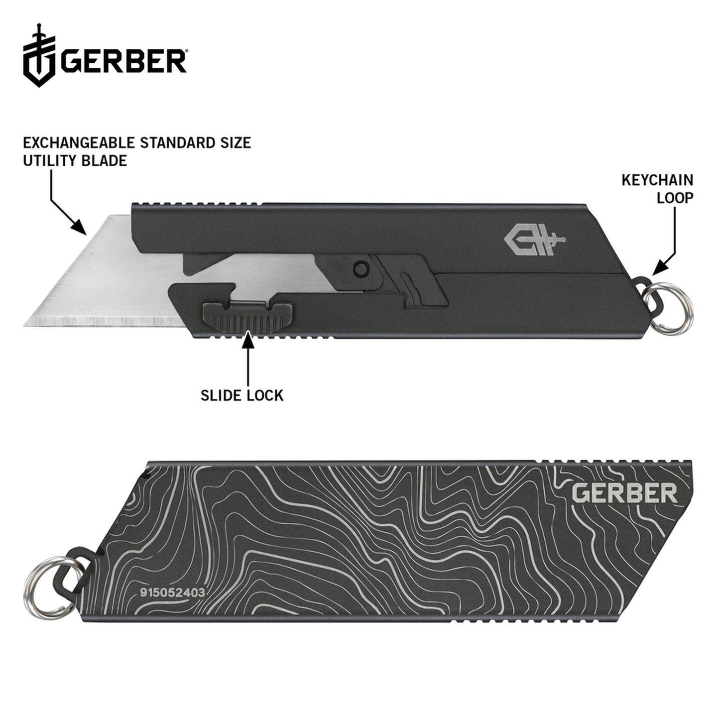 Gerber EAB Mini - Black Keychain