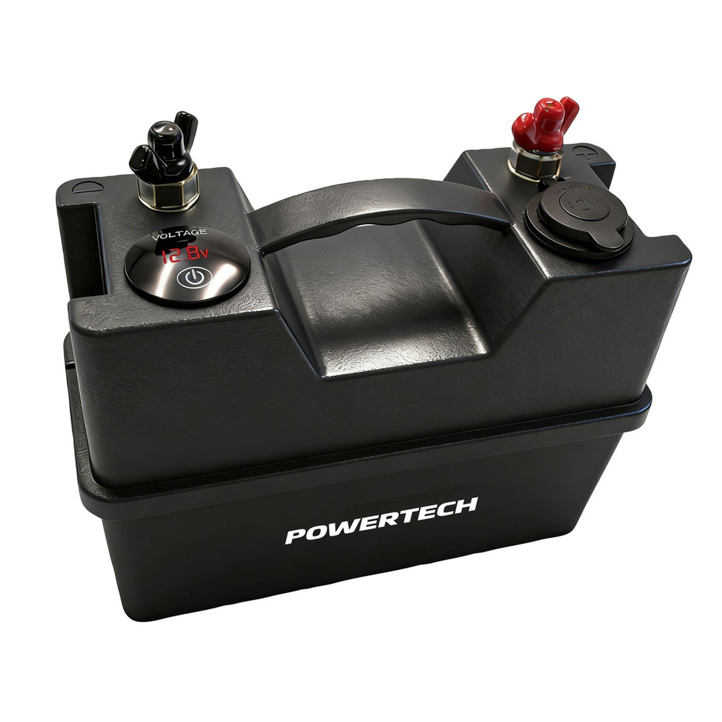 Powertech Battery Box with Power Meter