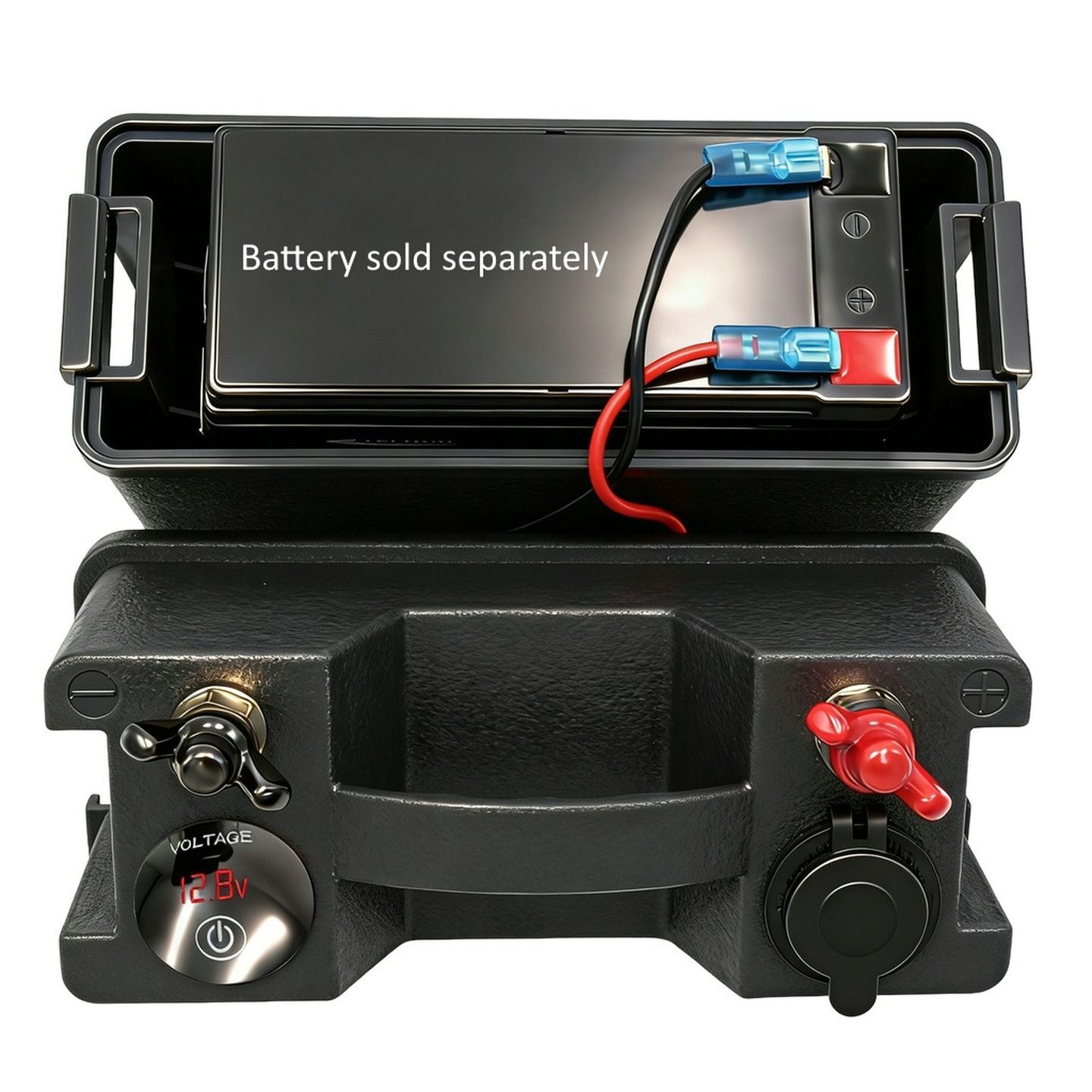 Powertech Battery Box with Power Meter