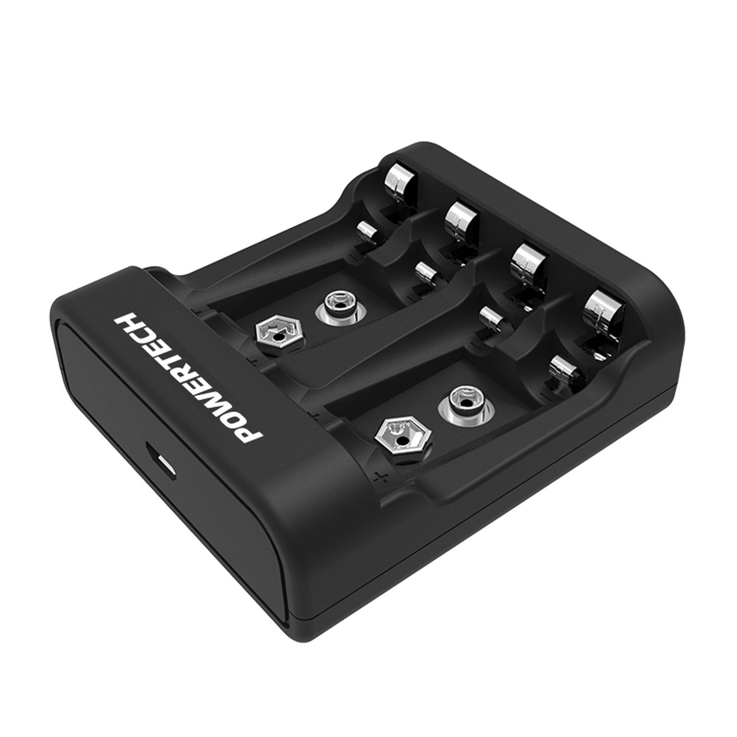 6 Channel USB Charger for 1.2V Ni-MH/NiCd & 9V Batteries