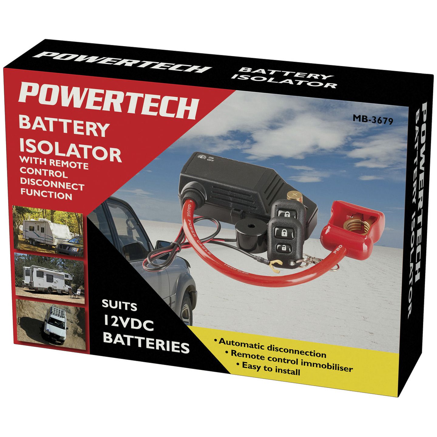 ISOLATOR BATTERY W/REM CTRL DISCONNECT