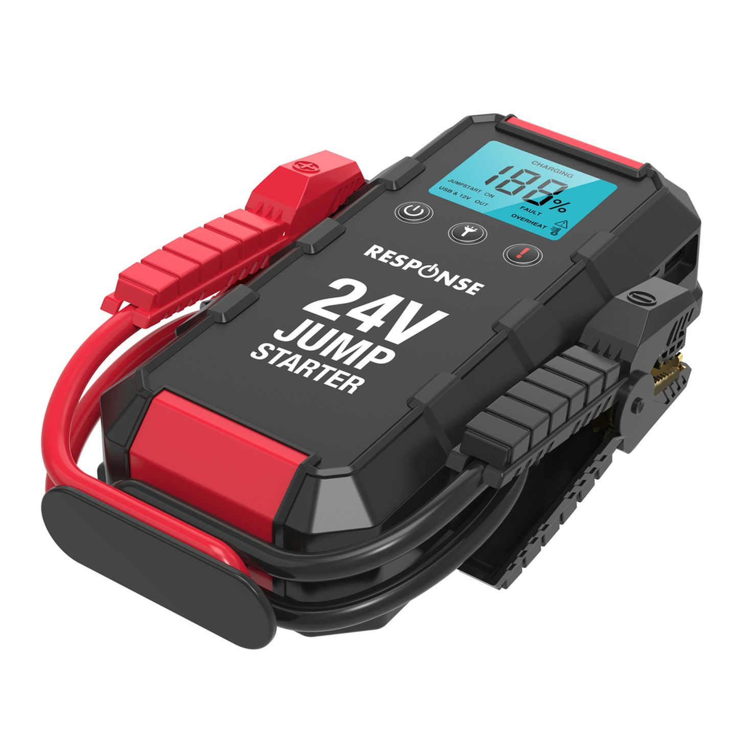 Ultra High Capacity 24V 1200A Lithium Jump Starter and Powerbank