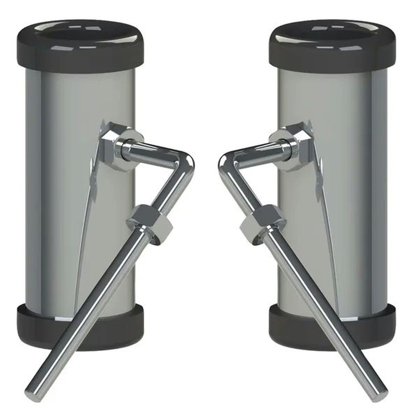 Rod Holder S/S and Rubber Left and right pack