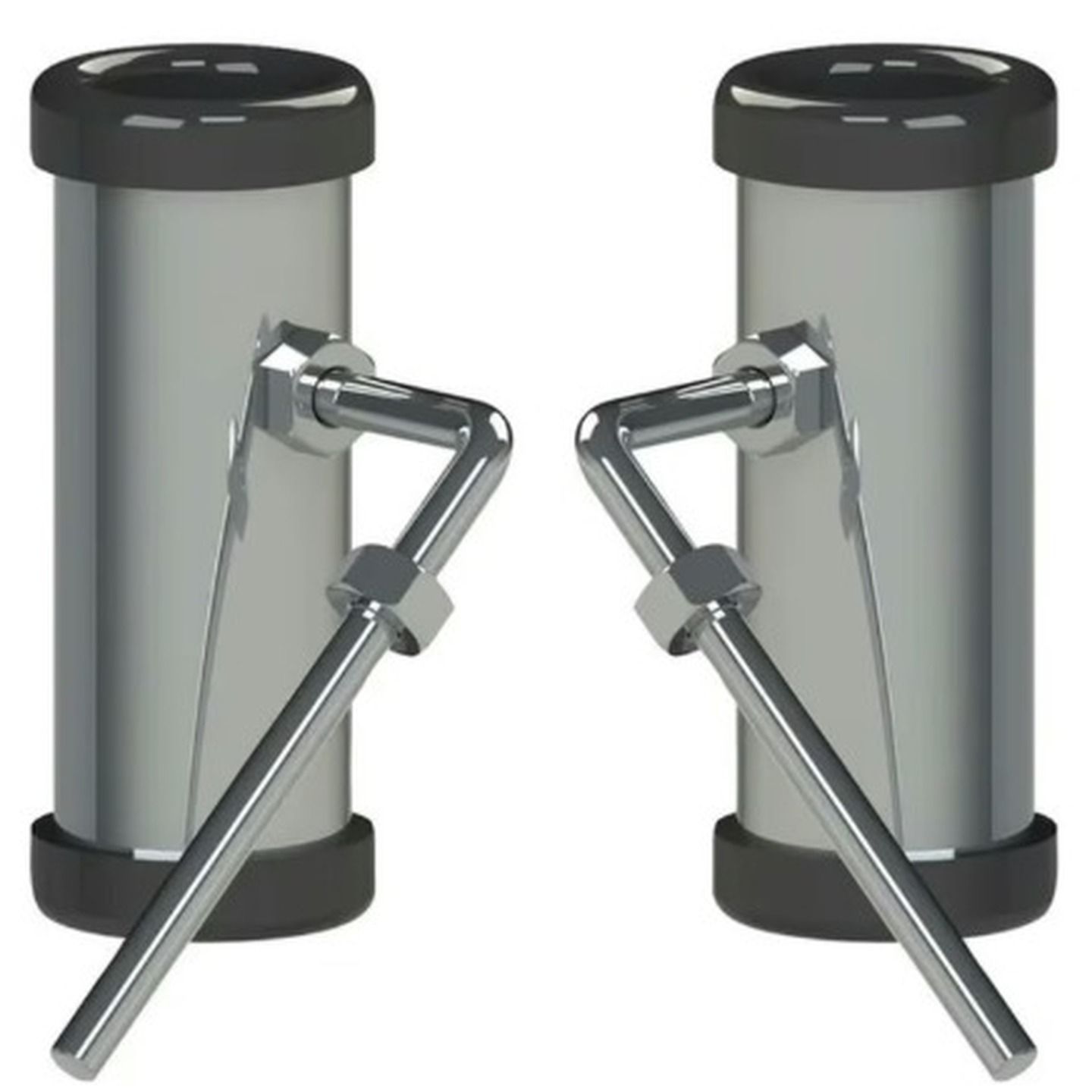 Rod Holder S/S and Rubber Left and right pack