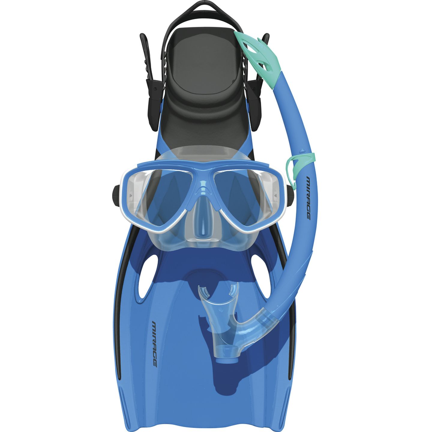 Snorkel Set Blue L/XL 7-12Yrs