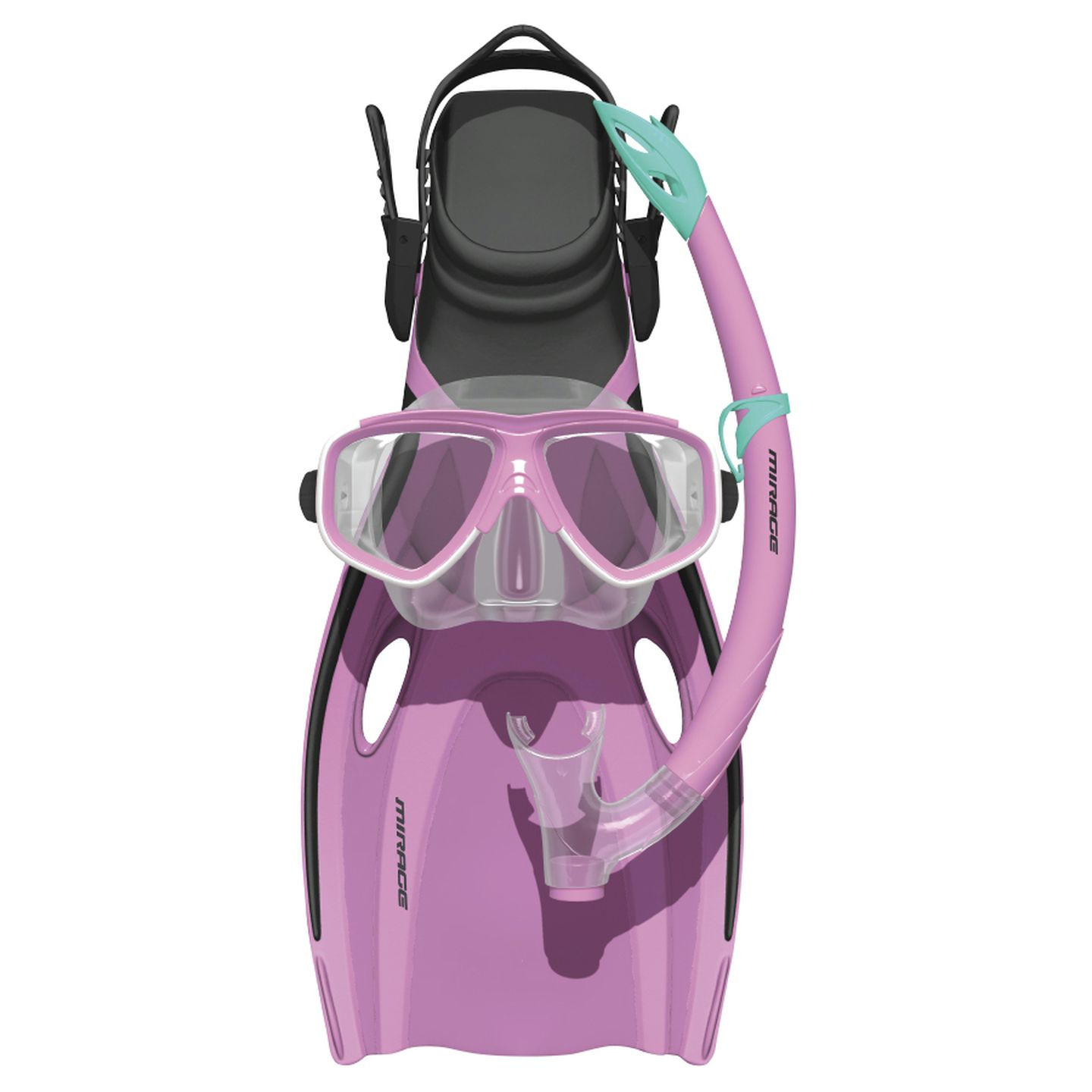 Snorkel Set Pink S/M 4-6Yrs