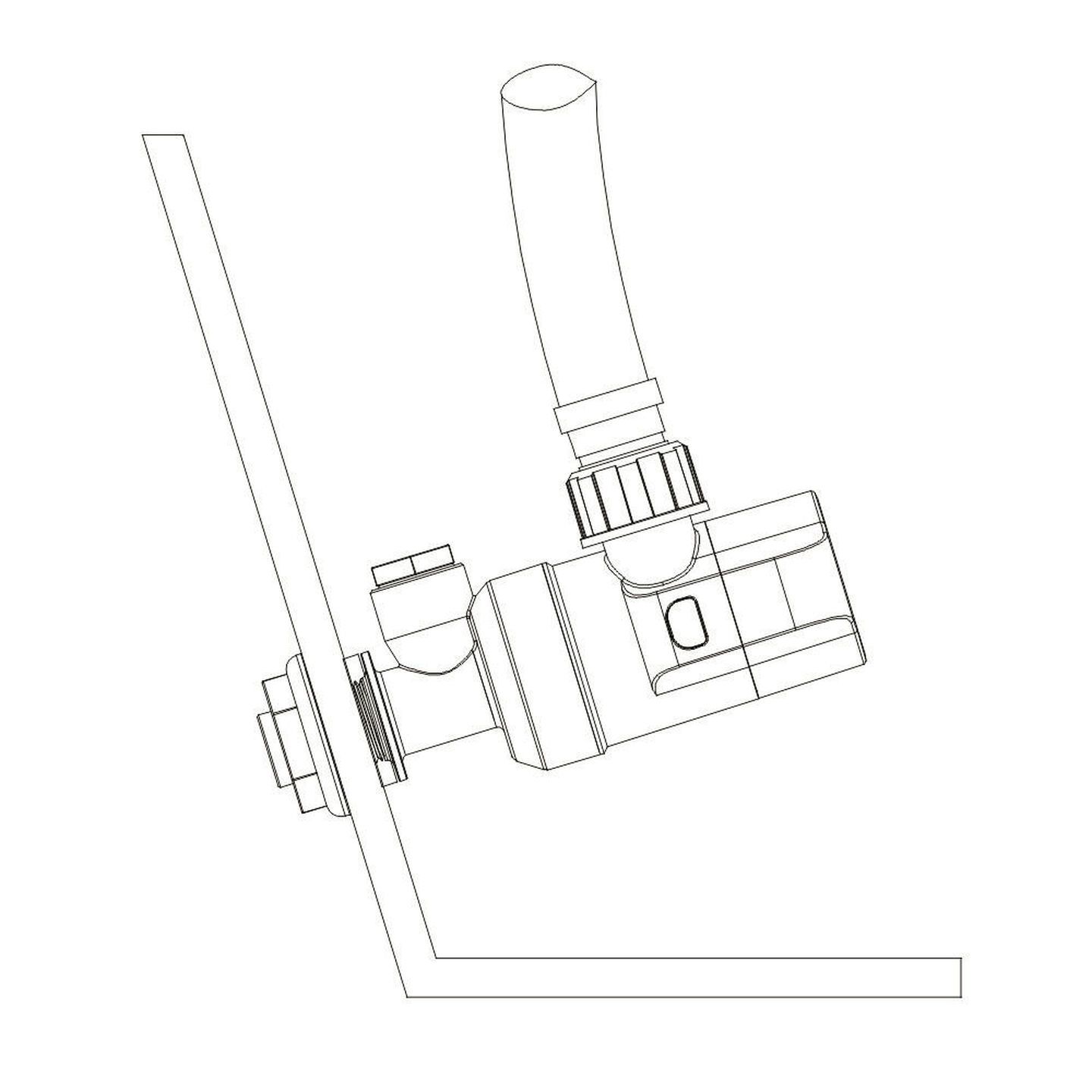 12V 1100GPH Livewell-Baitwell Pump 13C Series