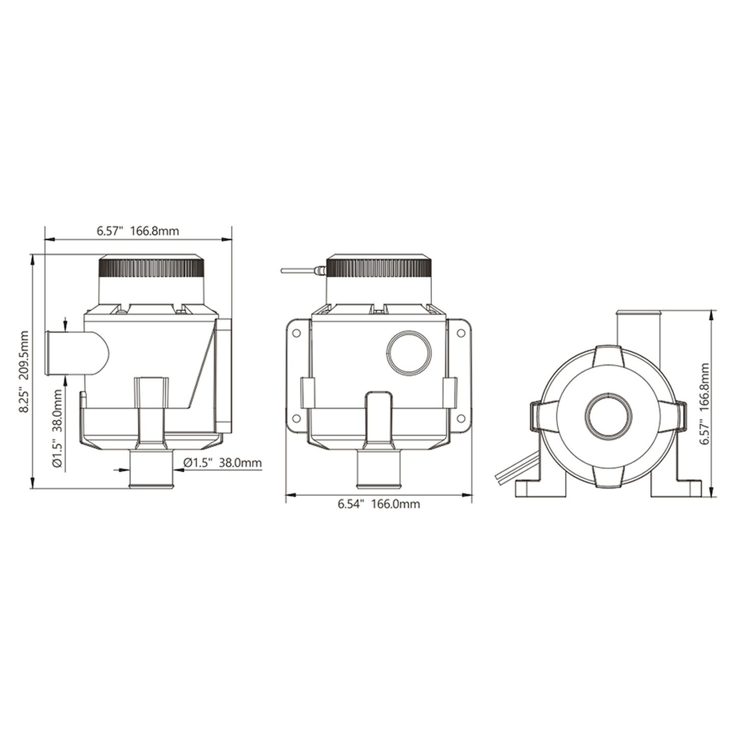 12V 3800gpl General Purpose Pump