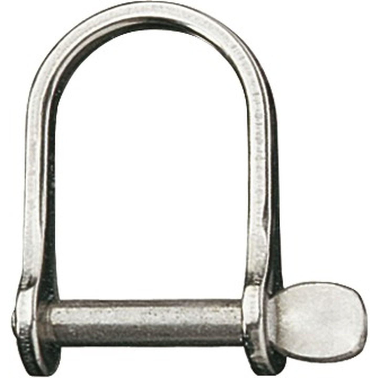 Wide Aperture D Shackle - 6mm Pin 24mm Wide Throat 32mm