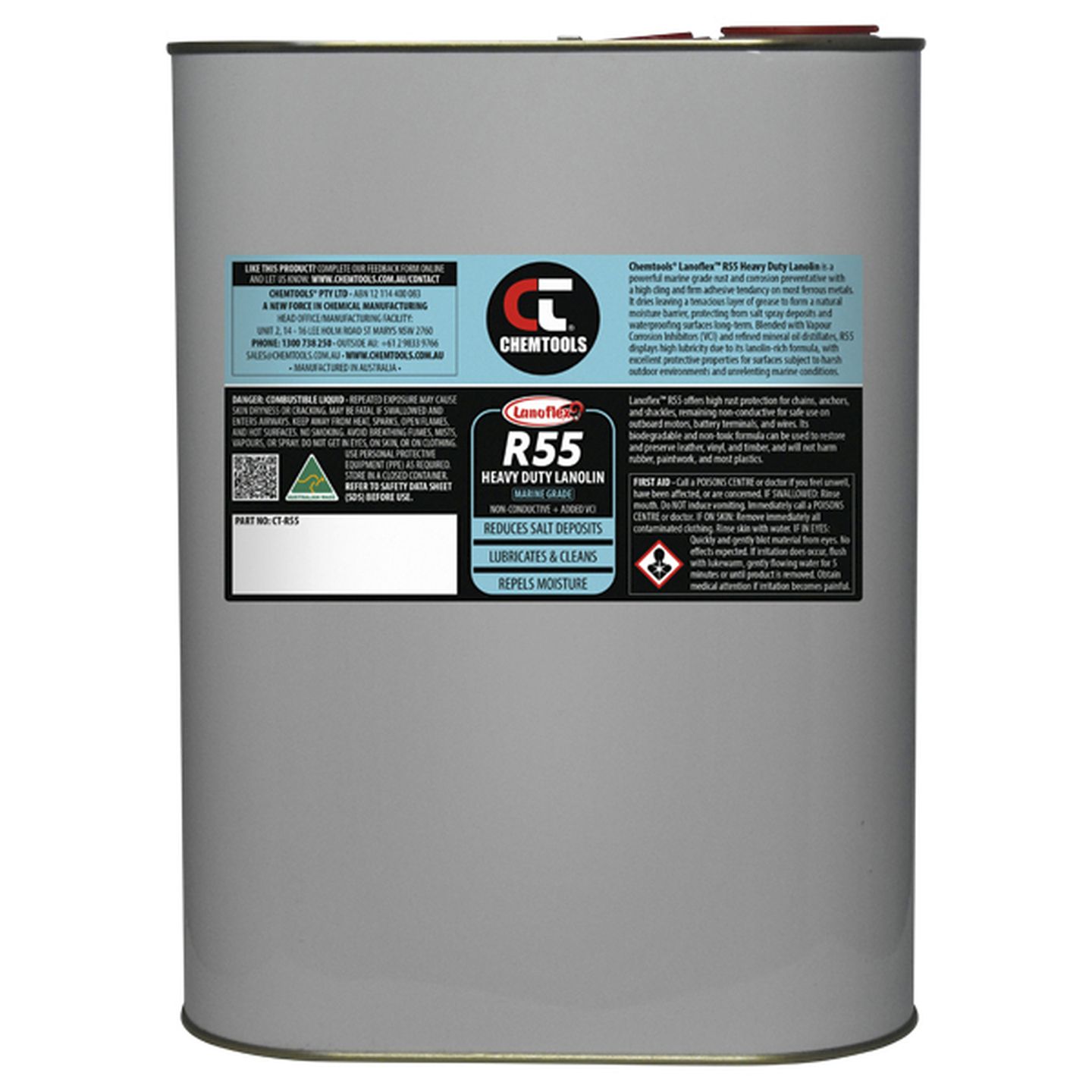 R55 Heavy Duty Lanolin Lubricant 5L