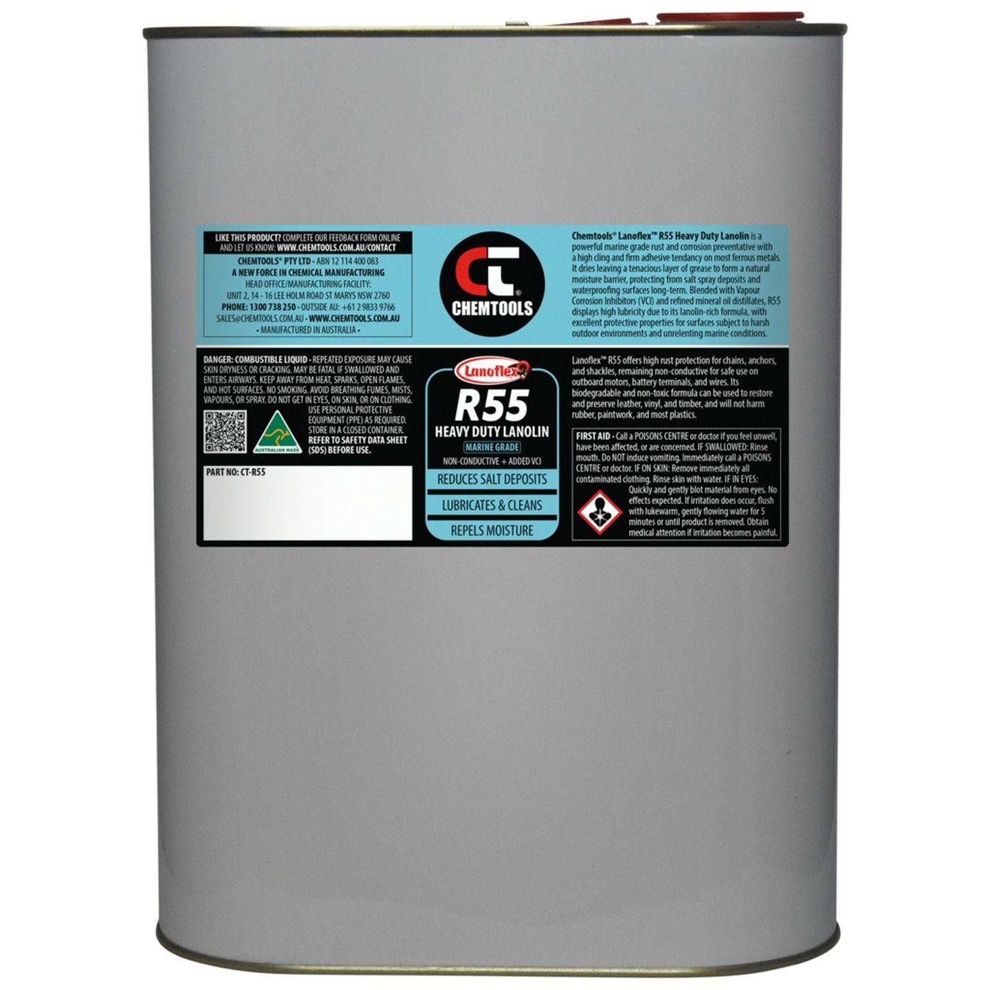R55 Heavy Duty Lanolin Lubricant 5L