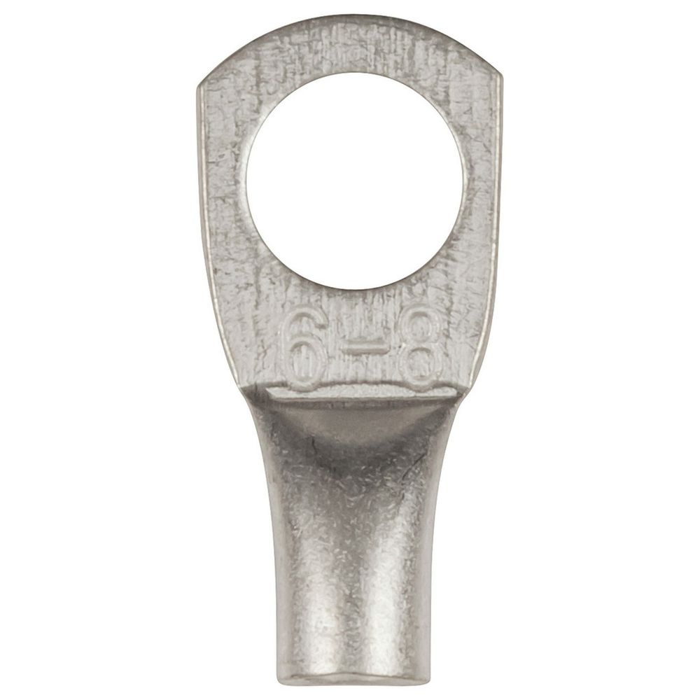 Eye Computer Terminal 8mm Non-Insulated Eye Terminal 6mm2 12-10AWG Pack of 8 | Road Tech Marine