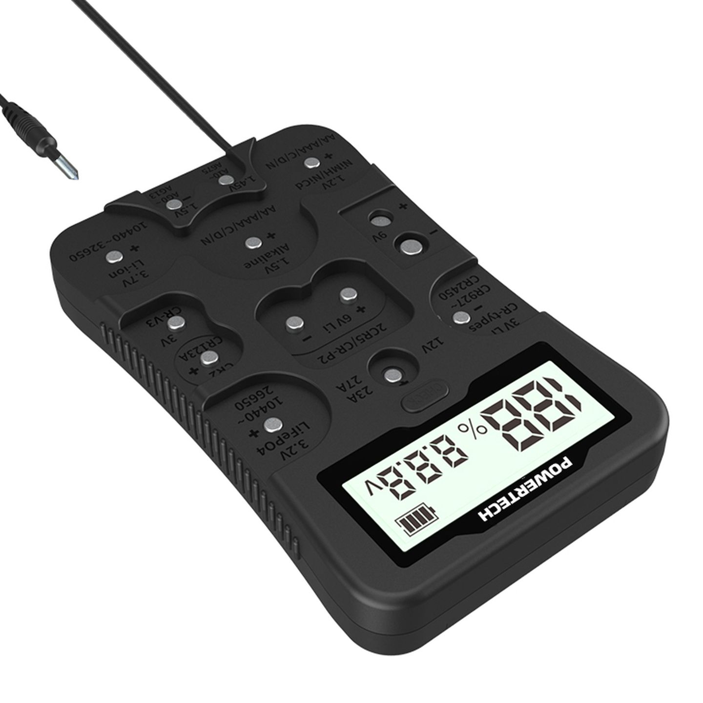 Universal Household Battery Tester with Probe