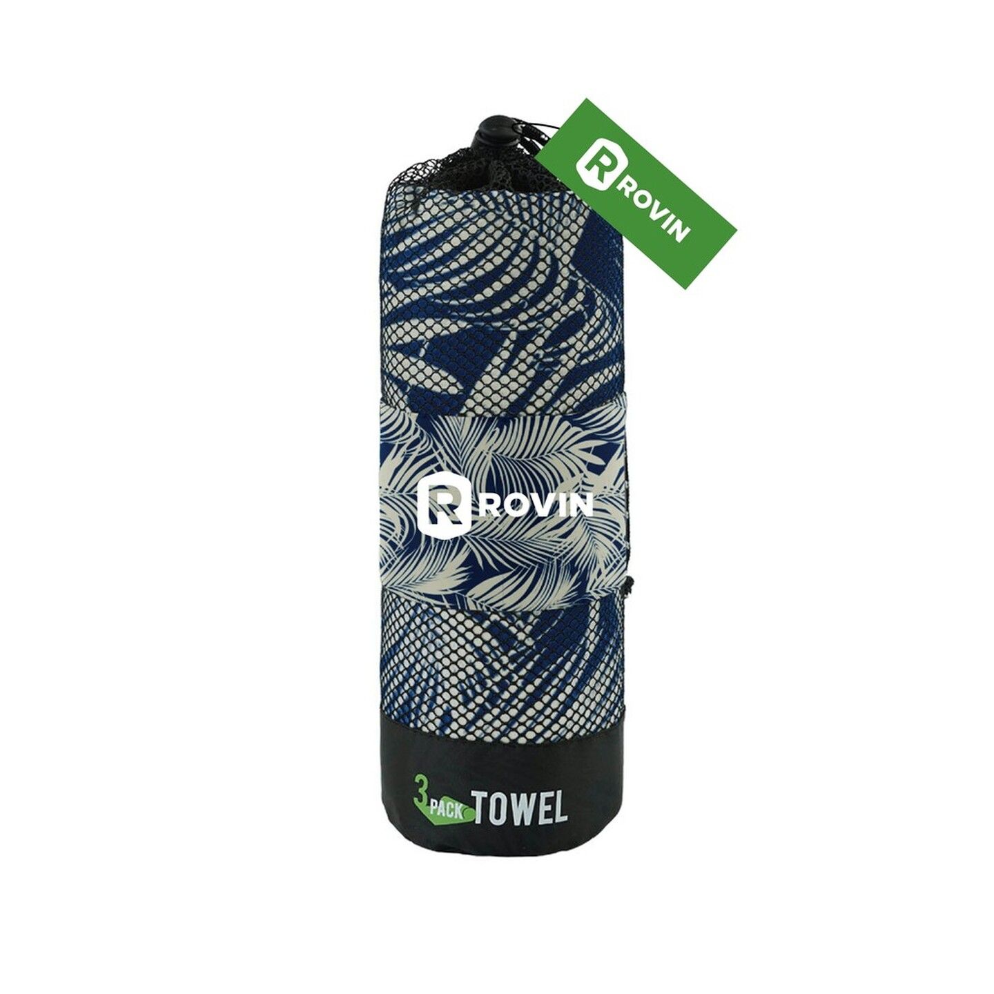 Microfiber Towel 3pk Sand-Free