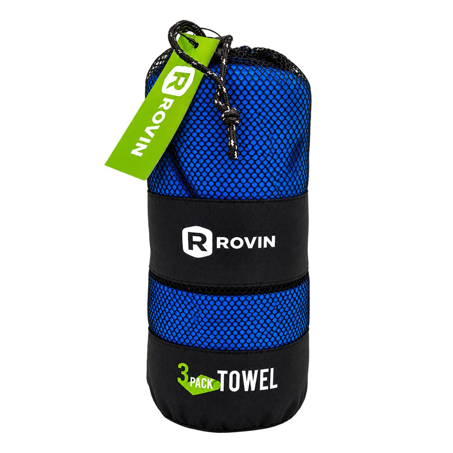 Microfiber towel sand-free 3pack Blue