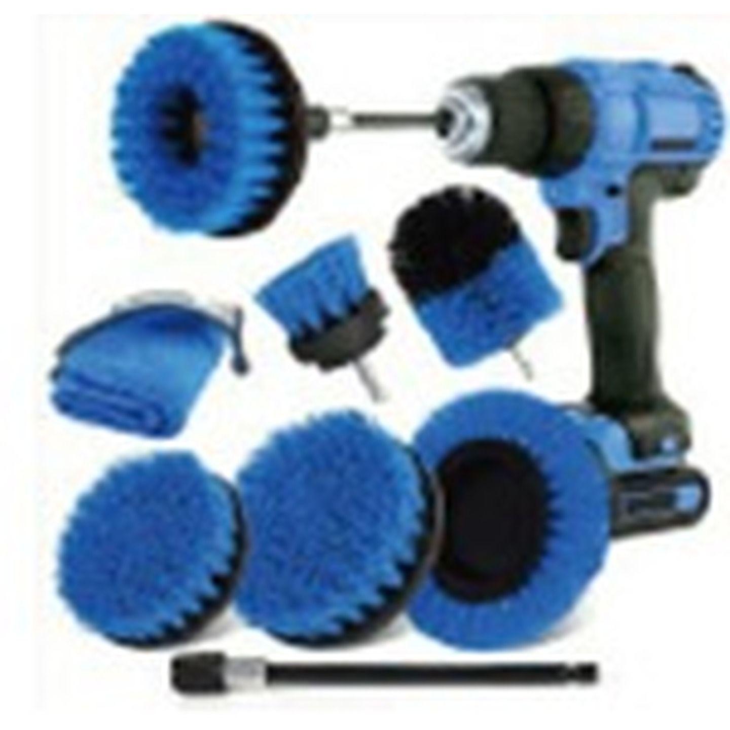 8Pce Drill Brush Kit