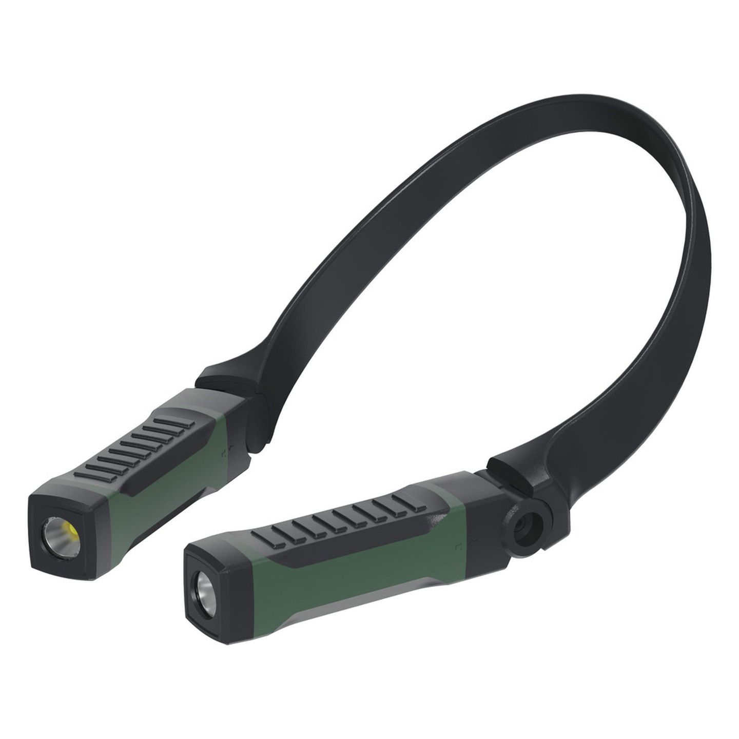 80LM Hands-free Neck Light with two controlled lamp heads
