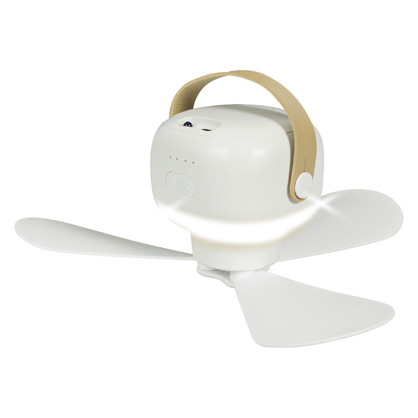 ROVIN Rechargeable Multifunctional Portable Silent Ceiling Fan/Light