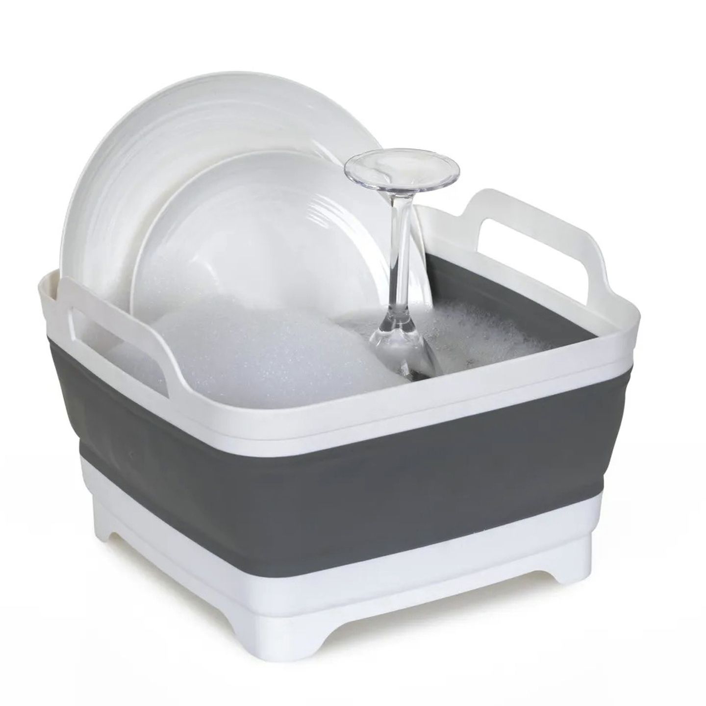 Collapsible Basin with water outlet