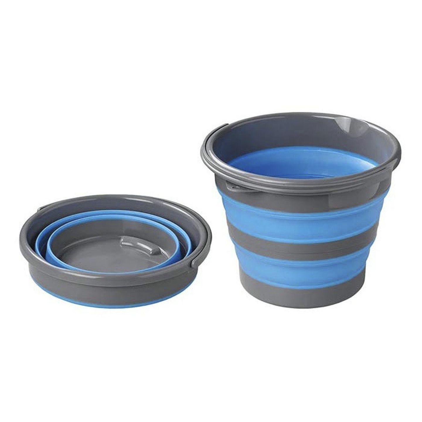 Blue 15L Pop-Up Bucket