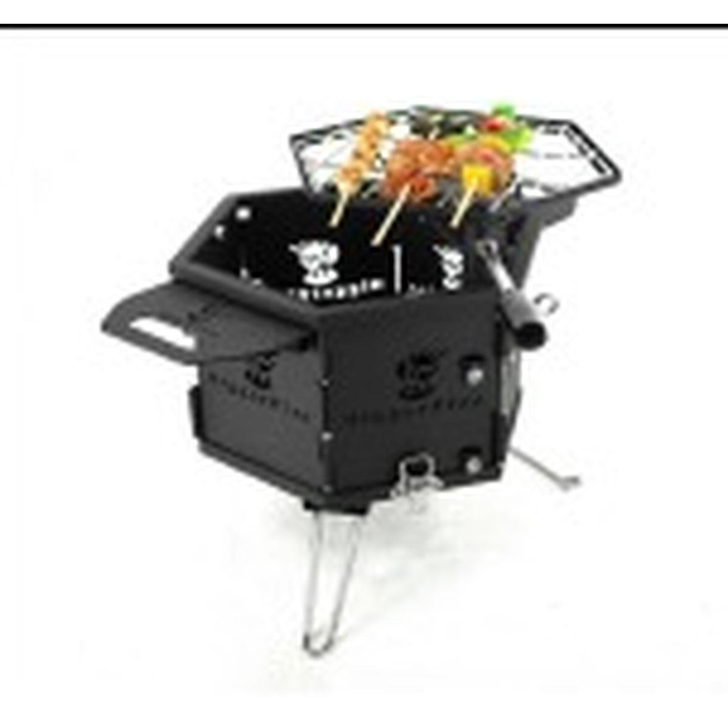 Portable Fire Pit Pentagon Grill