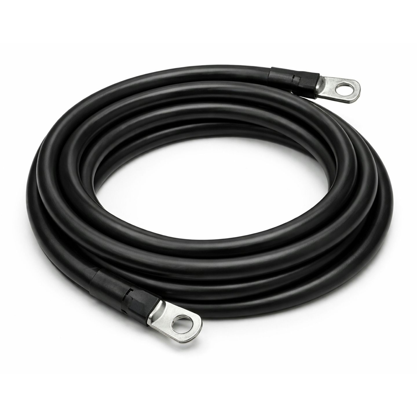 4 Gauge Tinned Battery Power Lead - Black - 2330mm