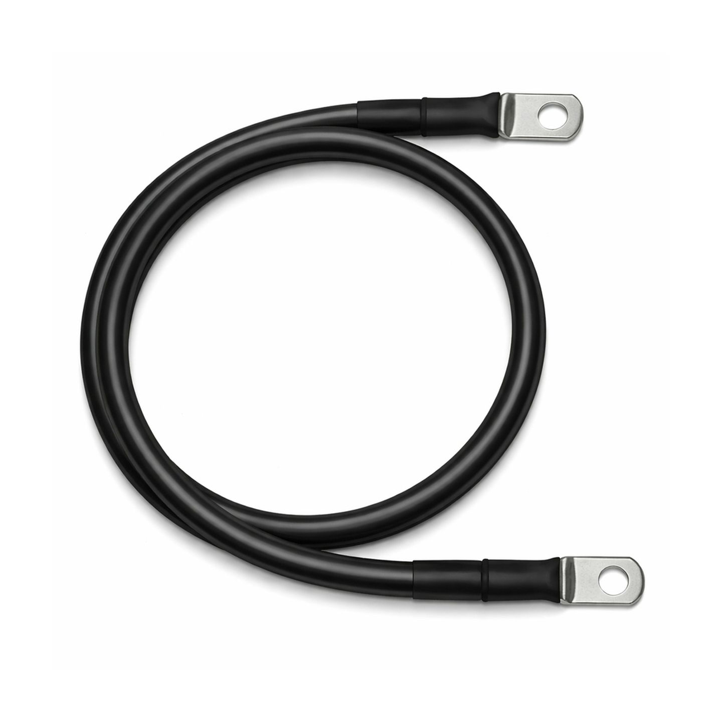 6 Gauge Tinned Battery Power Lead - Black - 1220mm