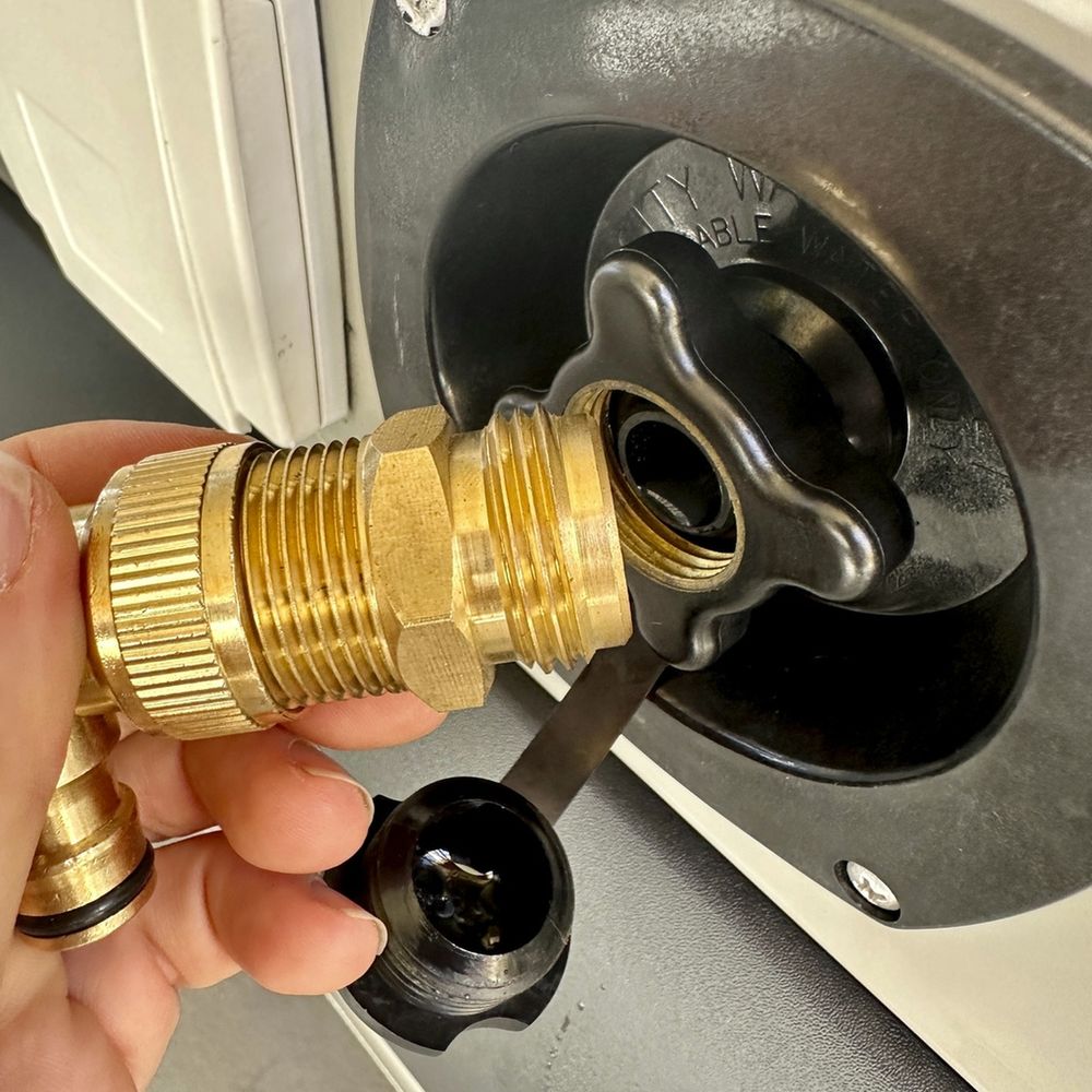 Water Inlet Thread Converter 3/4in NPT Male Thread to 12mm Snap on ...