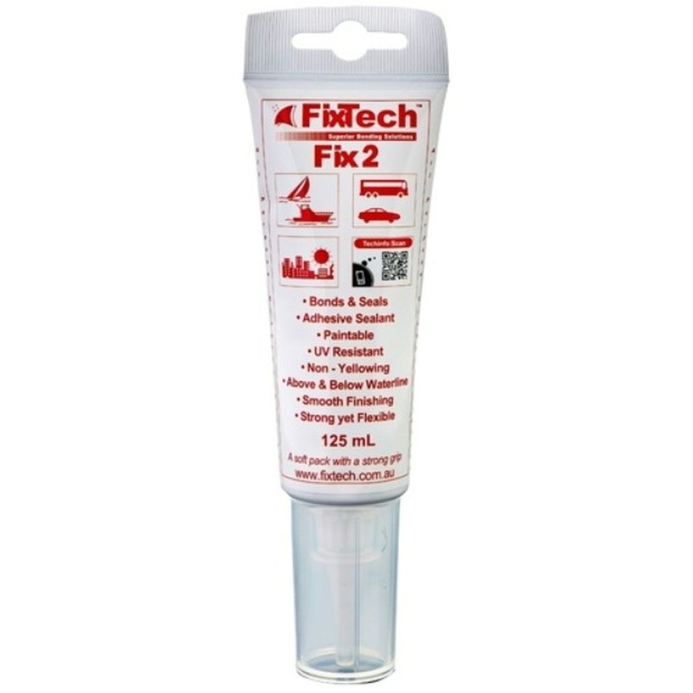 Fix Tech Fix30 FixTech Fix 2 White 125ml | Road Tech Marine