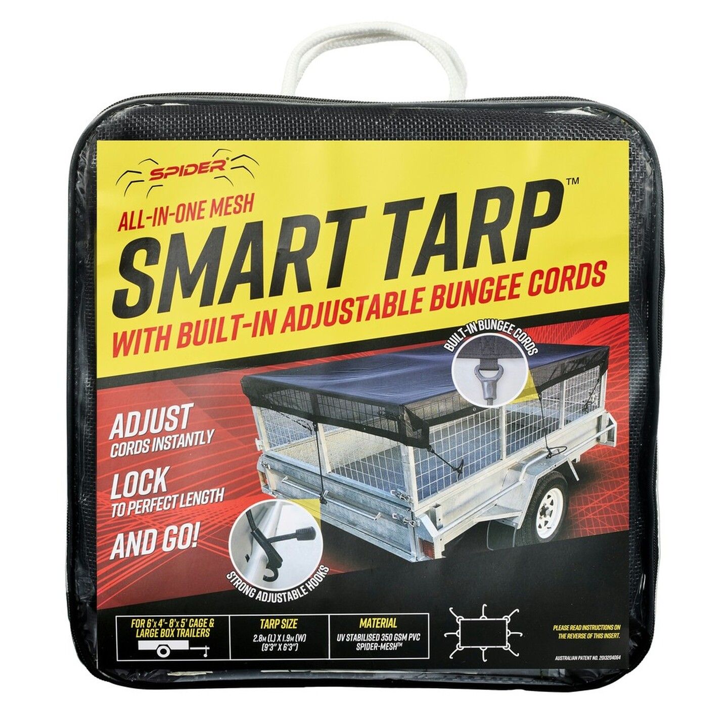 Mesh Smart Tarp for Trailers - 2.8M x 1.9M