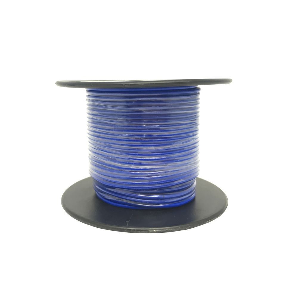 Wire Roles Blue Blue Light Duty Hook-up Wire - 25m Roll | Road Tech Marine
